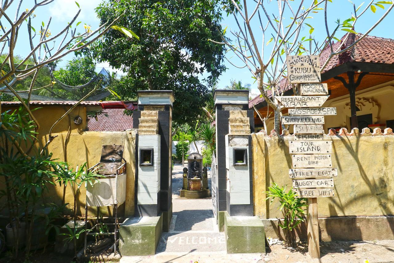 נוסה-למבונגן Sunjaya Kubu Guesthouse מראה חיצוני תמונה